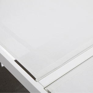 Lit de jardin 2 places gris - MALAGA