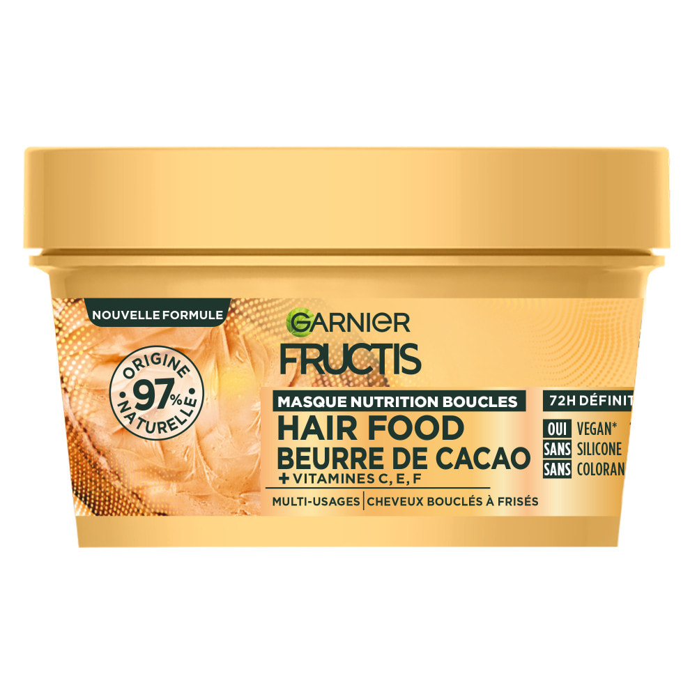 Lot de 6 - Garnier Fructis Hair Food Masque Cacao 320 ml