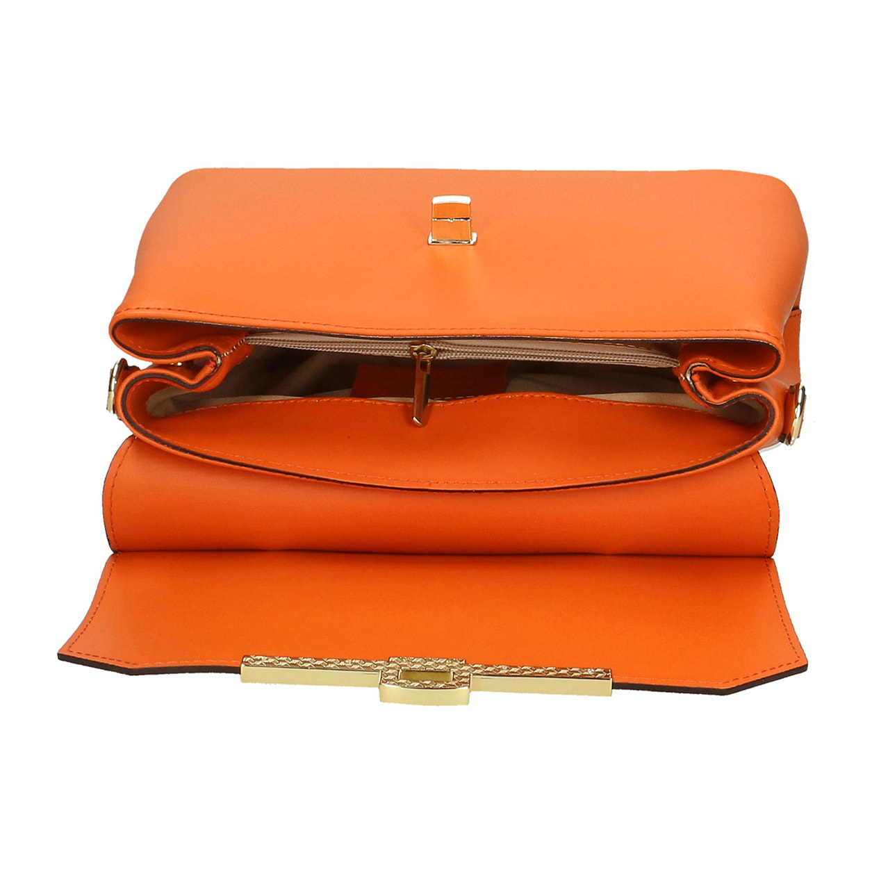 Borsa a mano da donna In Vera pelle Made in Italy 27x23x12 cm