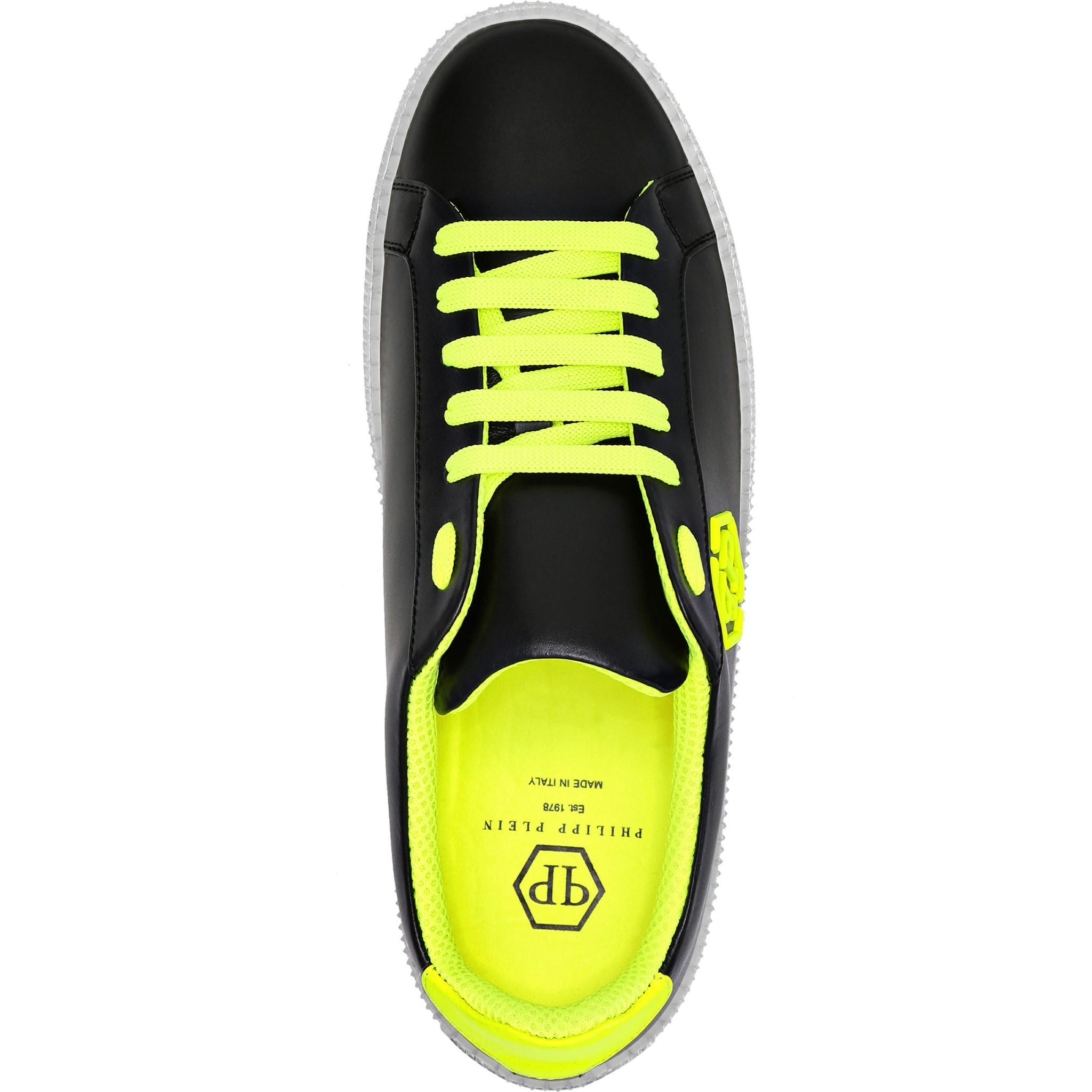 PHILIPP PLEIN Lo-Top Sneakers NEON ROCK