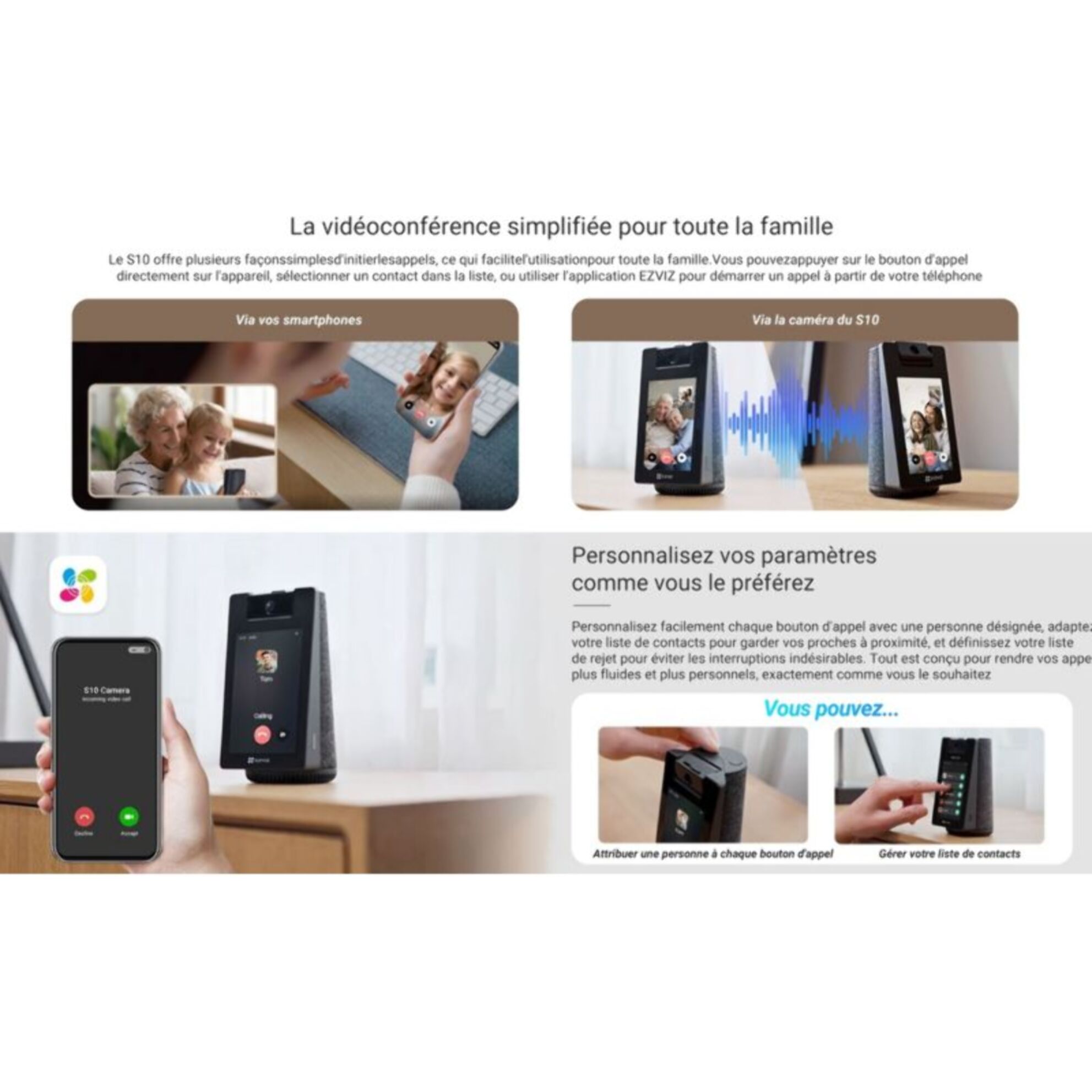 Caméra de surveillance EZVIZ S10