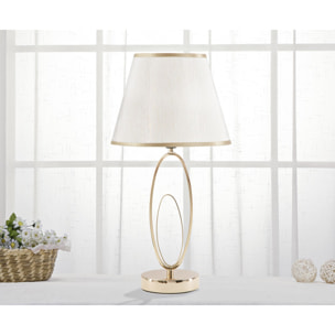 LAMPADA DA TAVOLO GLAM FLUSH CM Ø 24X47