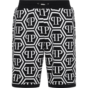 PHILIPP PLEIN Pantalones cortos deportivos MONOGRAM
