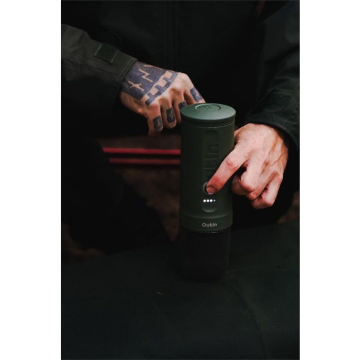 Cafetière portable OUTIN Portable Vert Nano Electric OTEM-01-FG