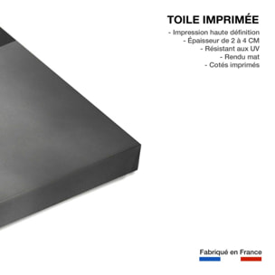 Tableau noir et blanc L'élégance Toile imprimée