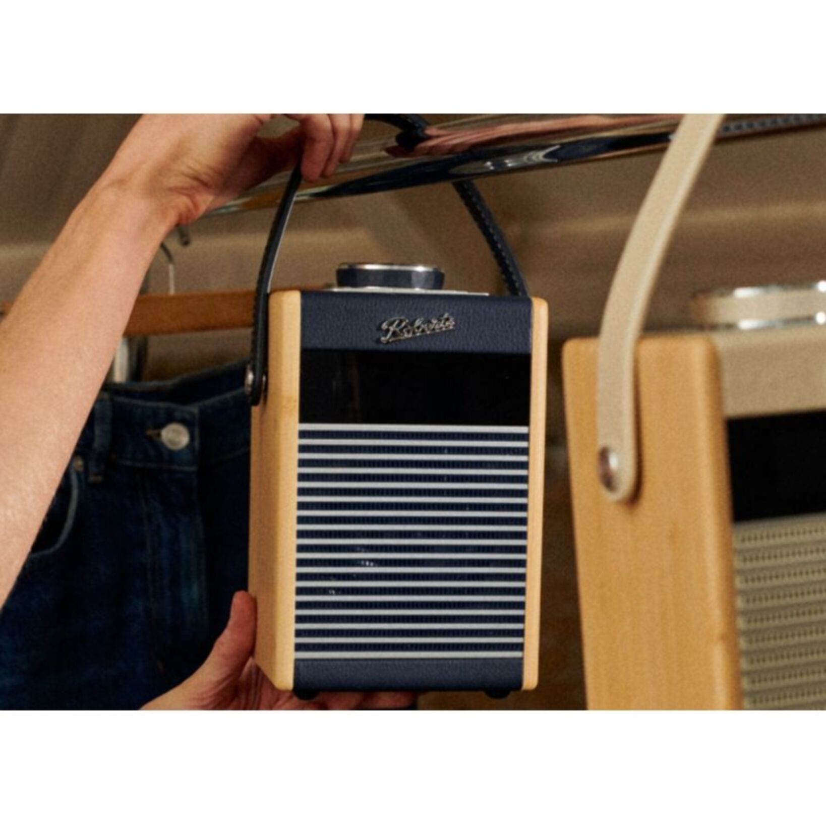 Radio DAB ROBERTS RAMBLER MIDI BLEU MARINE