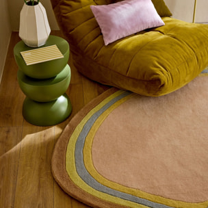 PANTONE - Tapis en laine fait main RAYON TENDRE