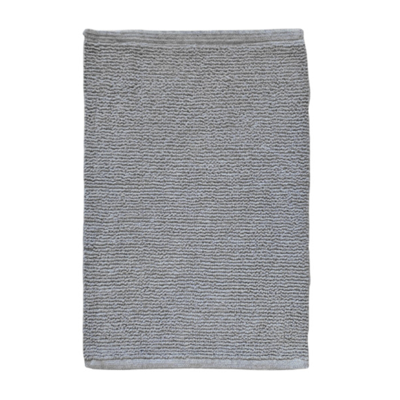 Tapis de salle de bain rectangulaire 40 x 60 cm en coton - WILLOW