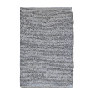 Tapis de salle de bain rectangulaire 40 x 60 cm en coton - WILLOW