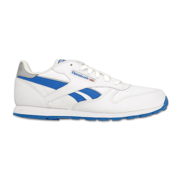 Scarpa Reebok classic leather donna bianco e celeste