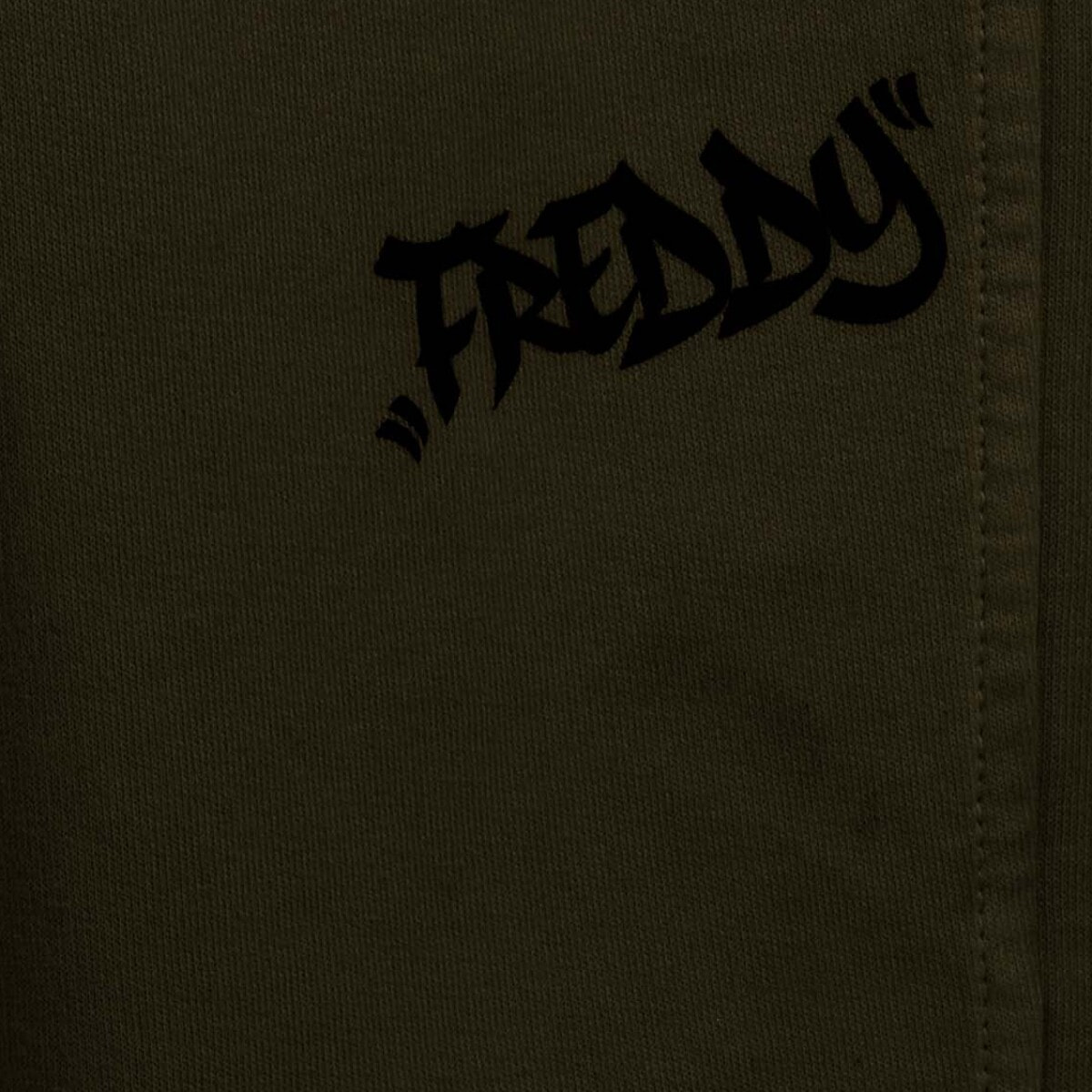 Pantaloni balloon in felpa con logo street art