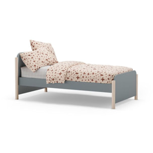Cama juvenil Misty Dawn Verde Salvia - Oak Soft