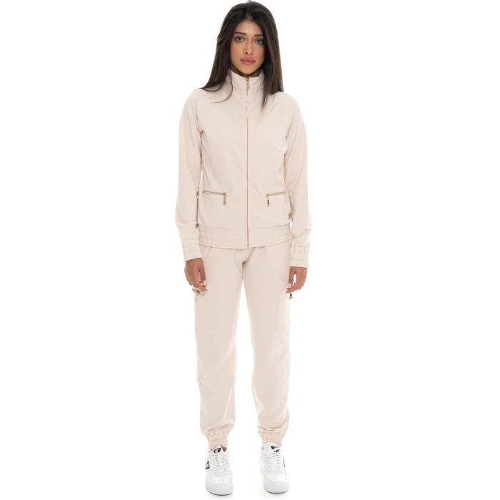 Tuta invernale donna cargo collo alto linea Chic Tones