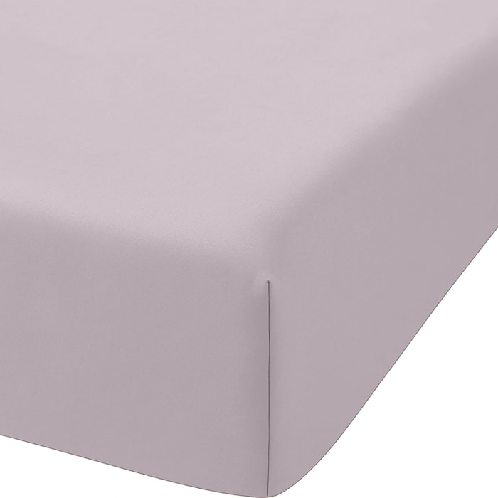 Drap Housse - Bonnet:30cm 100%coton Bio 57fils Beige