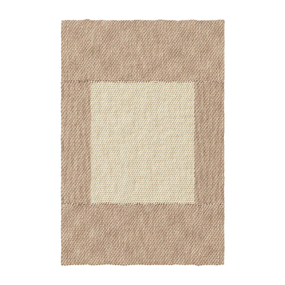 Tapis rectangulaire en jacinthe d'eau 120x180 cm - Vaiana
