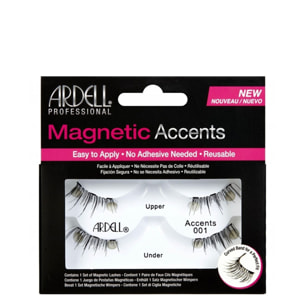 Faux-Cils Magnétiques - Accent 001 Noir