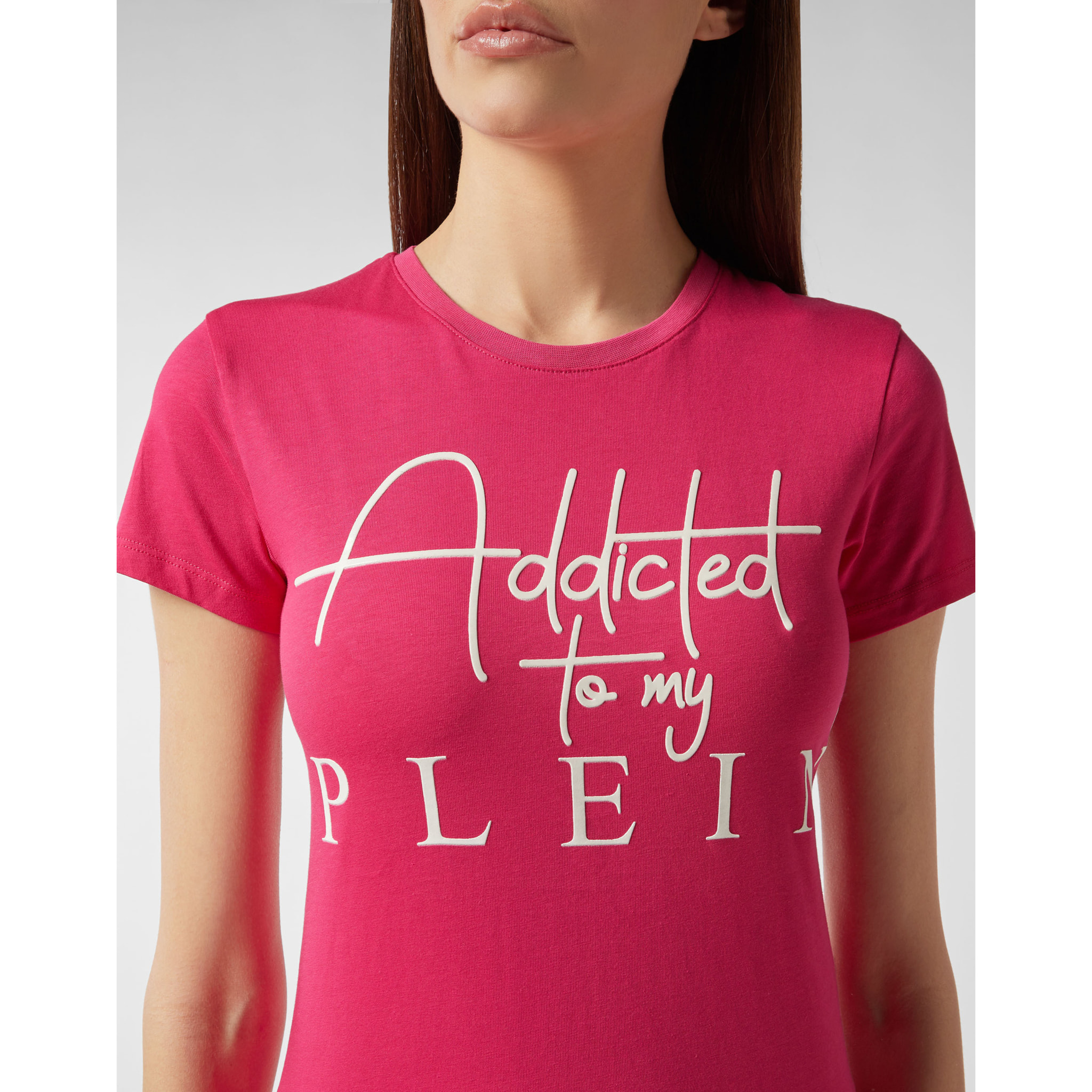 PHILIPP PLEIN T-Shirt Round Neck STATEMENT