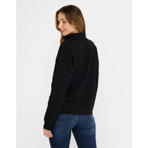 Chaqueta Cremallera Negro - Tigia