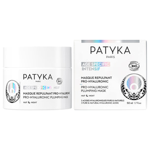 Masque repulpant pro-hyaluronic - Age Specific Intensif 50 ml