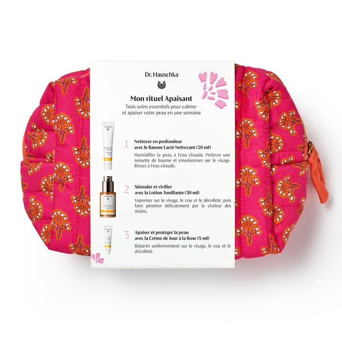Trousse Rituel Apaisant - Coffret Lotion Tonifiante 30ml + 2 Produits