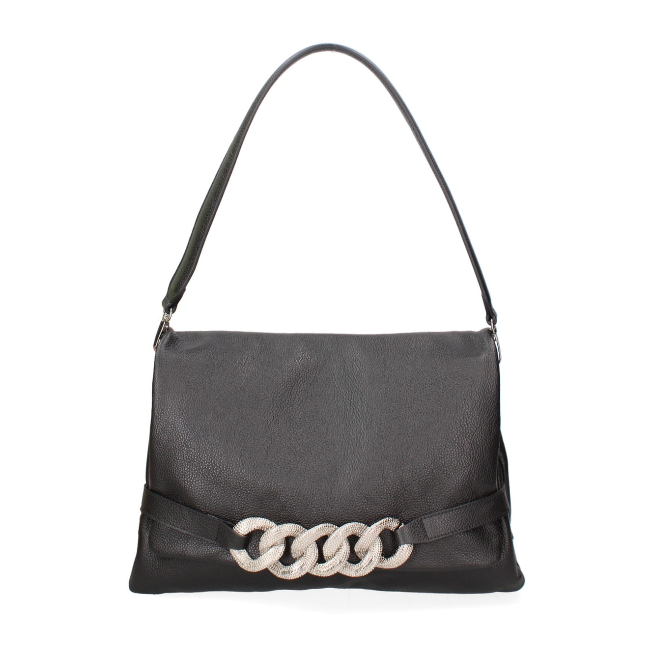 Borsa a spalla da donna Made in Italy - Valeriana Elite - 100% pelle - 31.0 x 22.0 x 11.0 cm