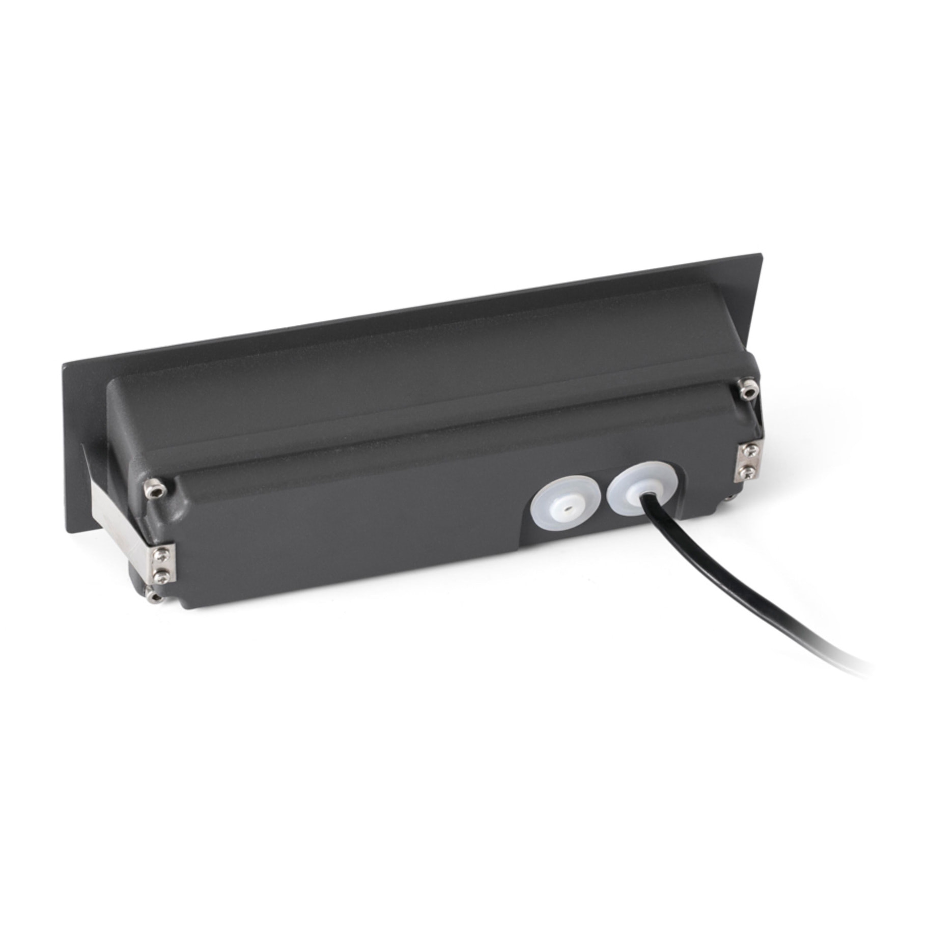 NAT LED Lampe encastrable gris foncé