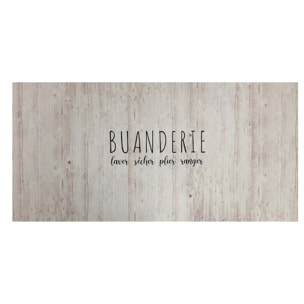 Tapis de buanderie en mousse de vinyle - Beige