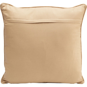 Coussin Meander jaune et beige Kare Design