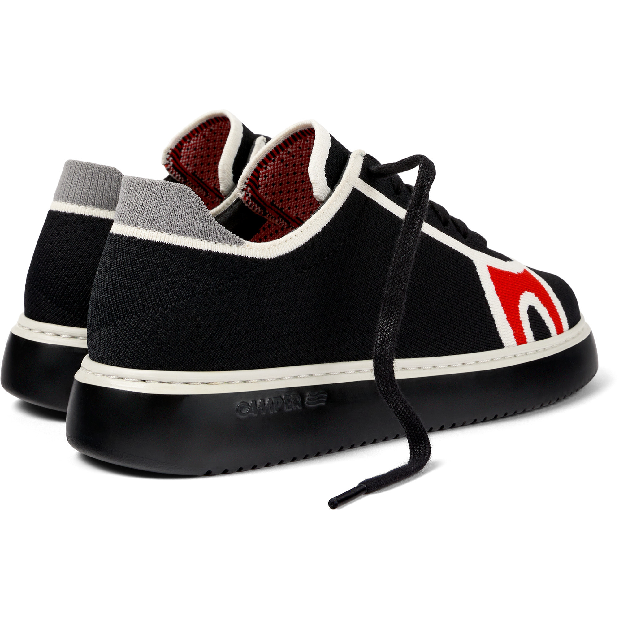 Sneakers - CAMPER Runner K21 - Nero - Tessile tecnico (Poliestere riciclato)