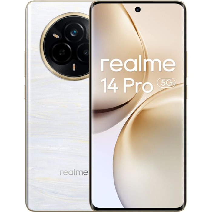 Smartphone REALME 14 Pro Blanc Nacré 512Go 5G
