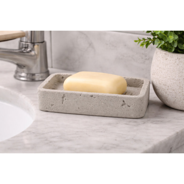 Porte savon Ciment ITAIPU Gris MSV