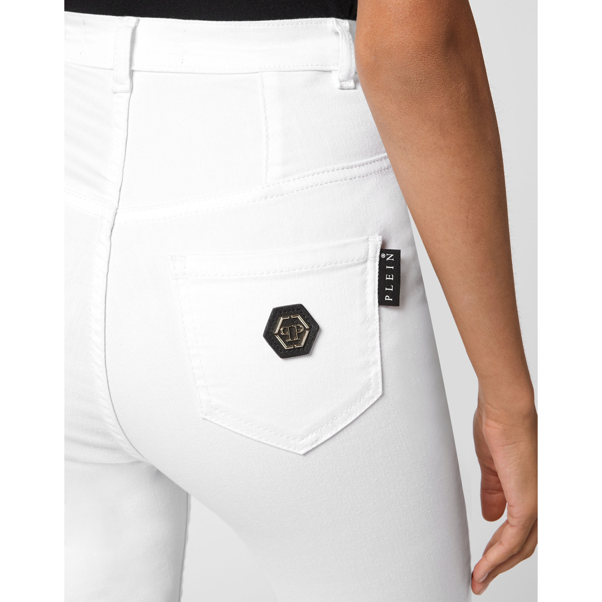 PHILIPP PLEIN Denim Super High Waist Jegging