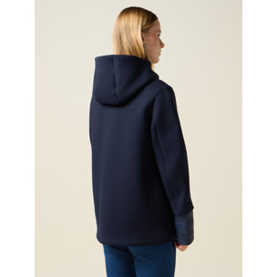 Oltre - Chaqueta con partes acolchadas - Azul