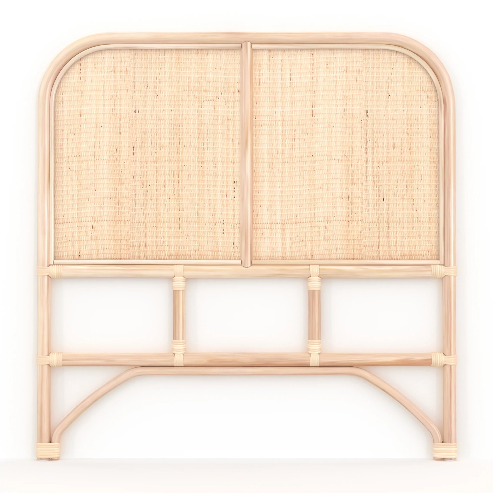 Tête de lit 90 cm en rotin naturel - Grace