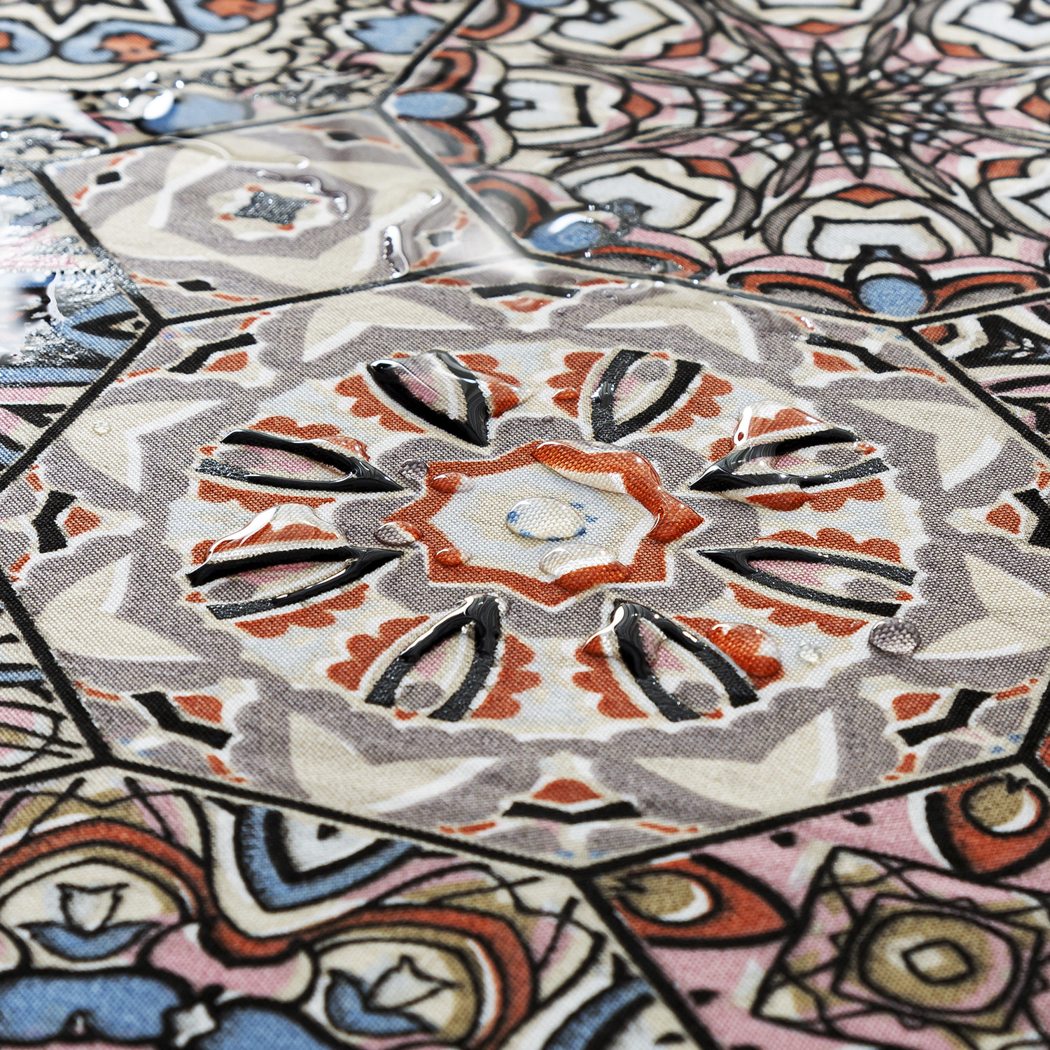 Tovaglia antimacchia 140x240 cm.