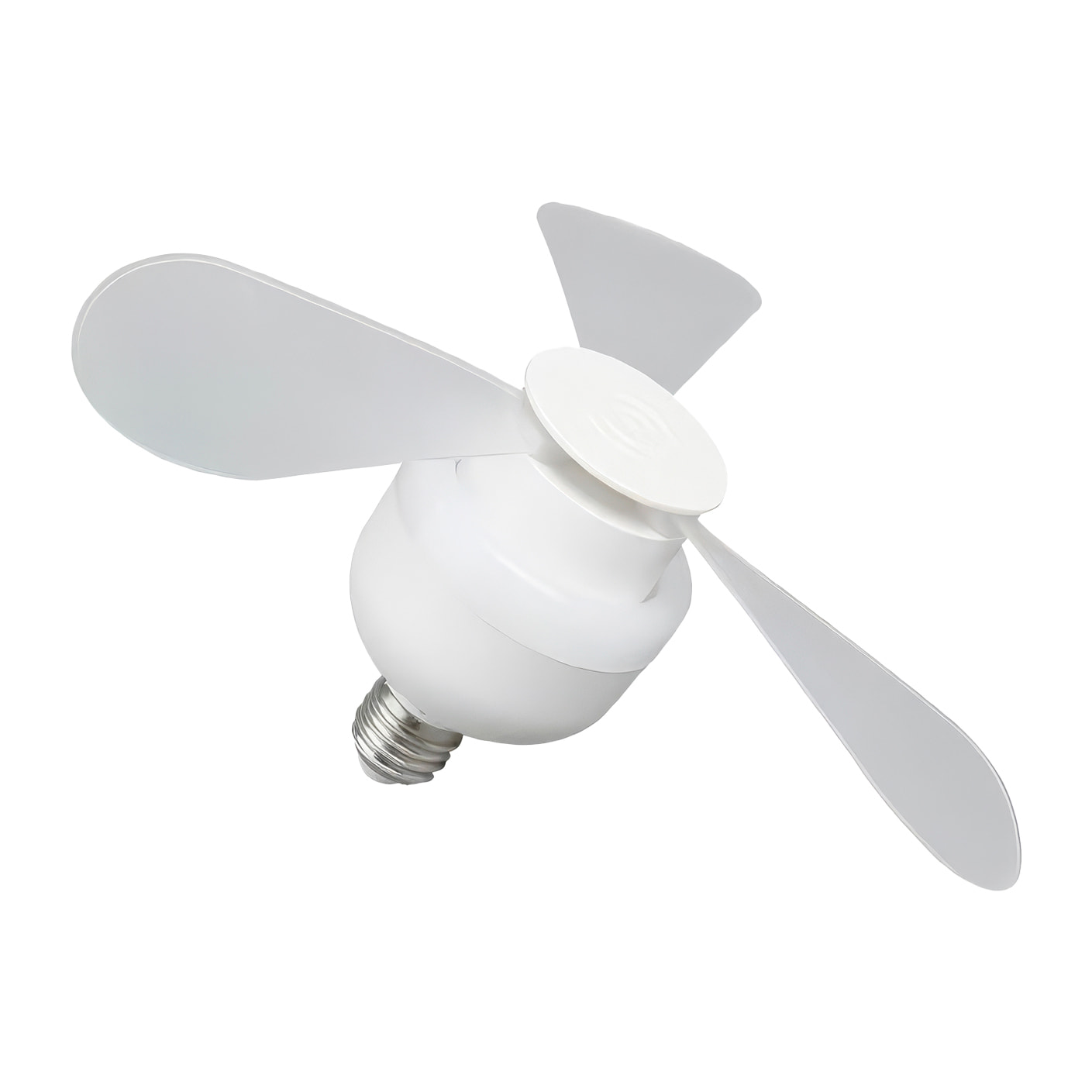 Ventilador de techo FS-3Y-R280 de 28cm. Para casquillo E27, 3 modos de uso y luz LED de 7W.