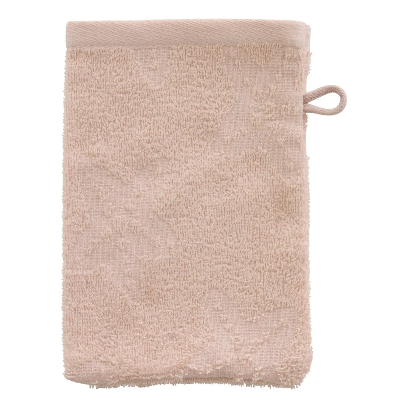 Set Cape et Gant de Bain Enfant Orta 70x55 cm Rose