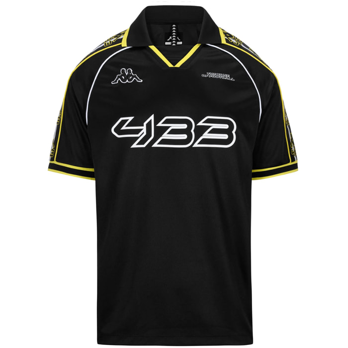 Kappa - Maglie gioco Uomo Nero - 222 Banda Rombat 433