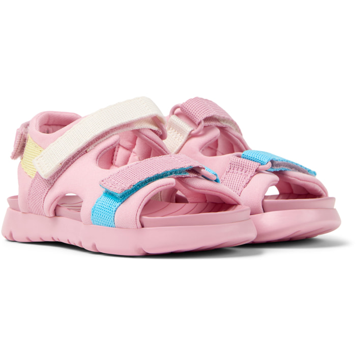 Sandali - CAMPER Oruga Sandal Twins - Rosa - Tessile tecnico