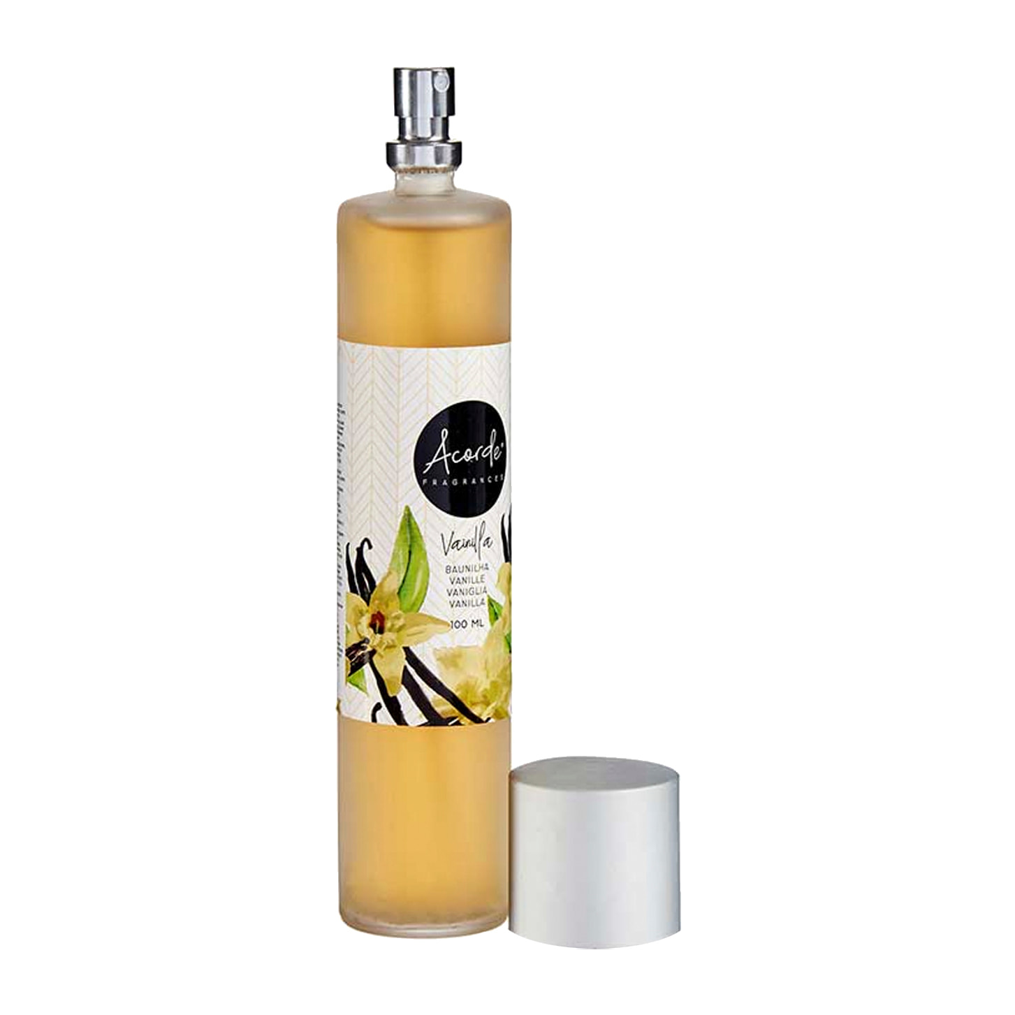 Confezione da 12 deodoranti spray da 100ml con profumo di vaniglia.