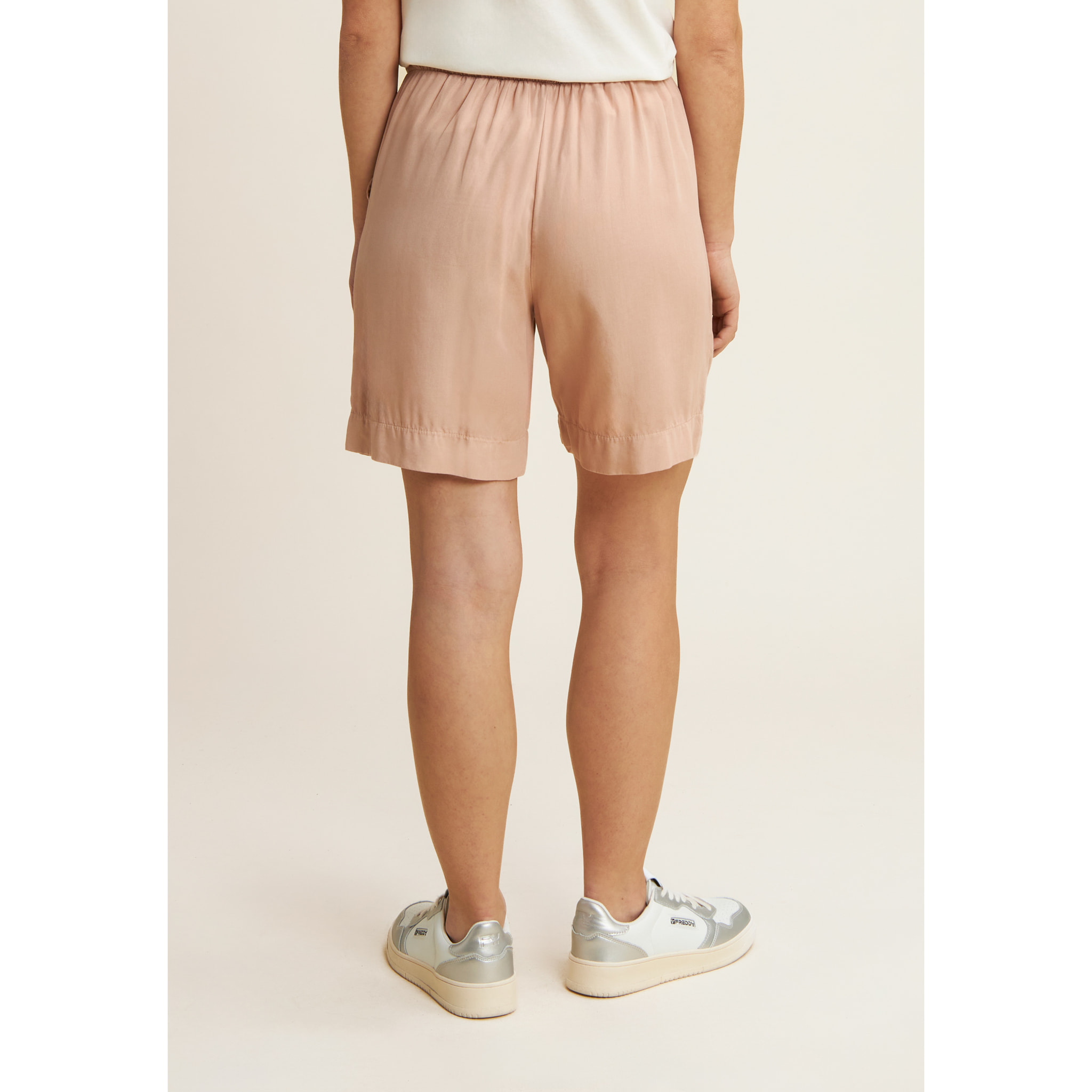 Pantaloni corti bermuda in Twill di Lyocell