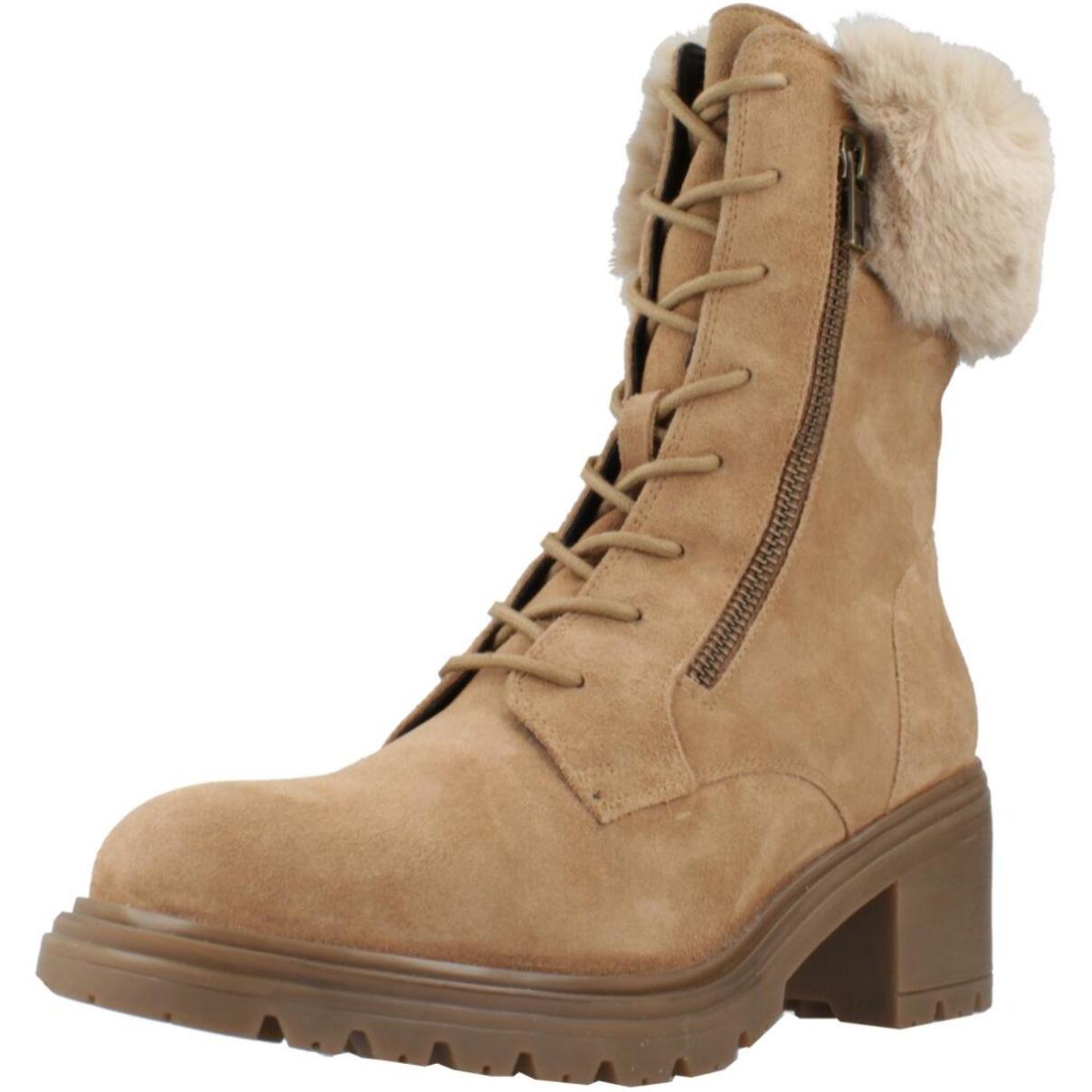 Botines Mujer de la marca GEOX  modelo D DAMIANA MARRON