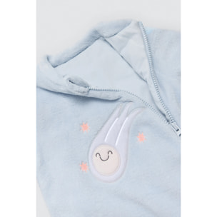 Felpa blu per neonato Baby Stars