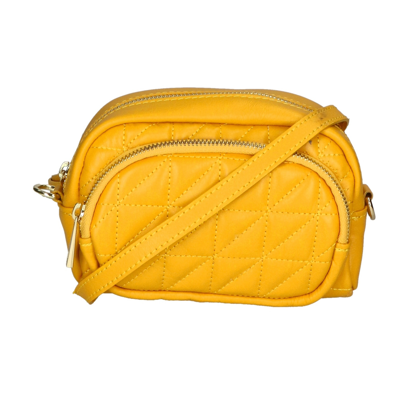 Pochette da donna in vera pelle - Modello Ancilla - 18.0 x 16.0 x 6.0 cm