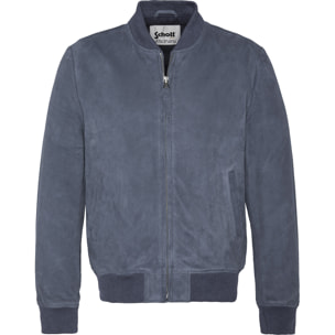 CASUAL BOMBER JACKET SCHOTT Indigo