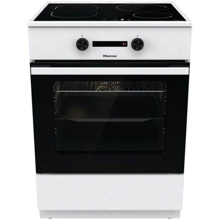 Cuisinière induction HISENSE HEIT6A40WG