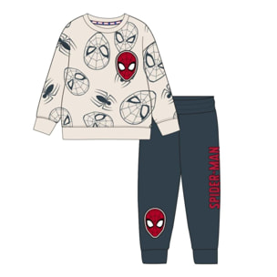 Conjunto cómodo y suave para niños de uso diario "Spiderman"