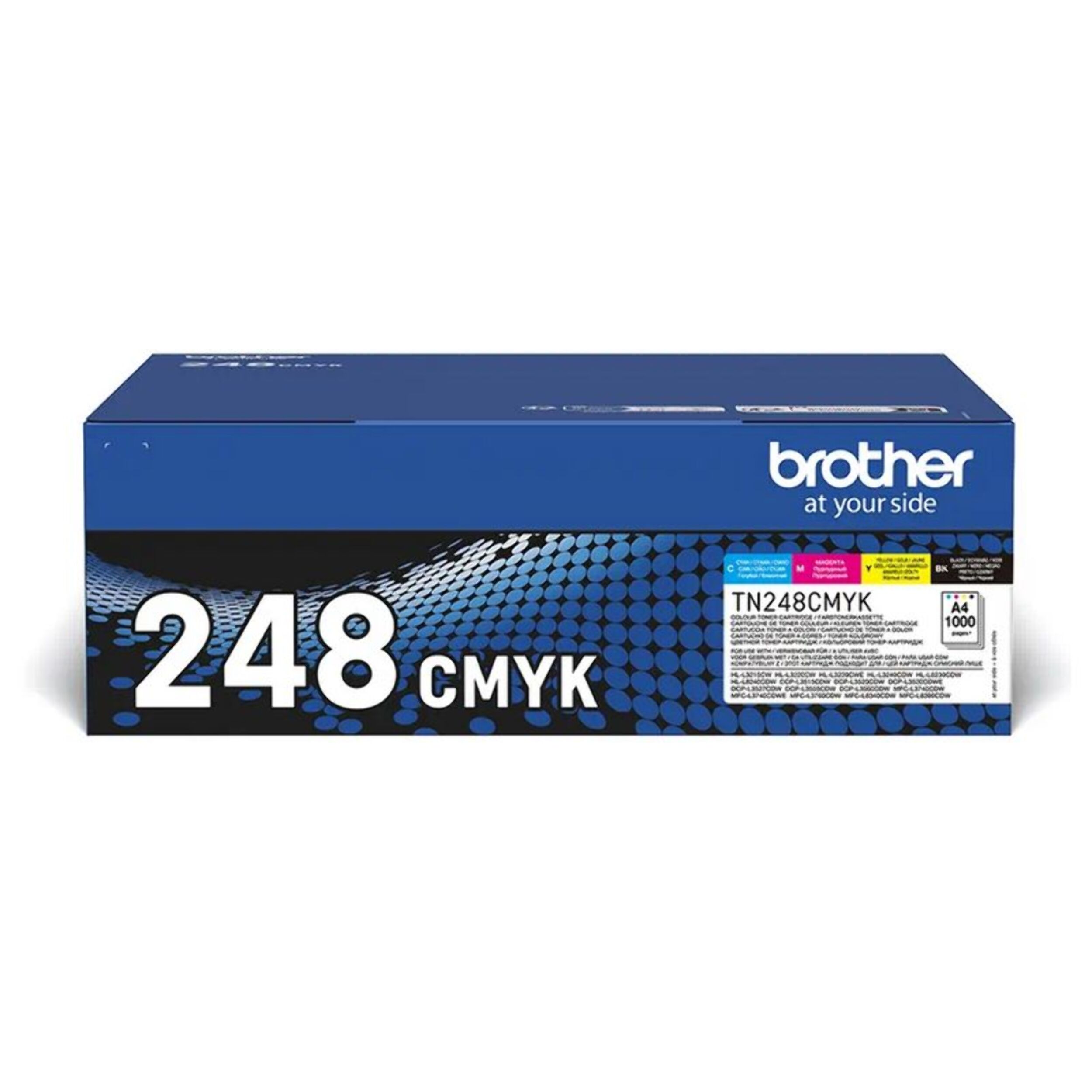 Toner BROTHER PACK 4 COUL TN248 C/M/Y/BK