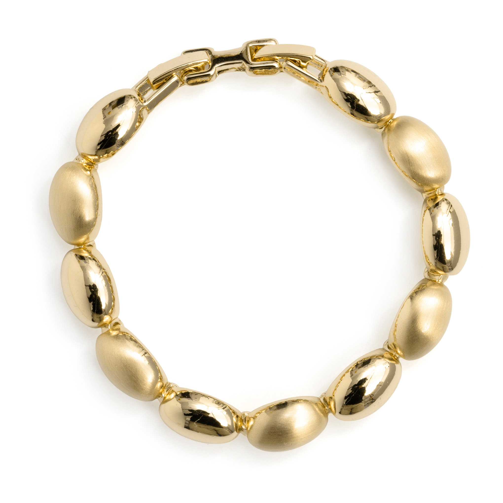 Pulsera Oga acabado oro amarillo 18k