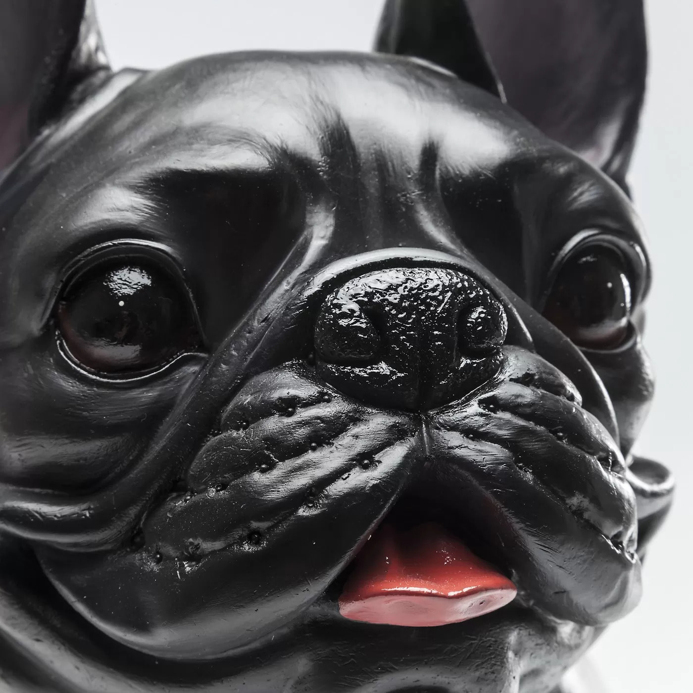 Déco bouledogue gangster noir Kare Design
